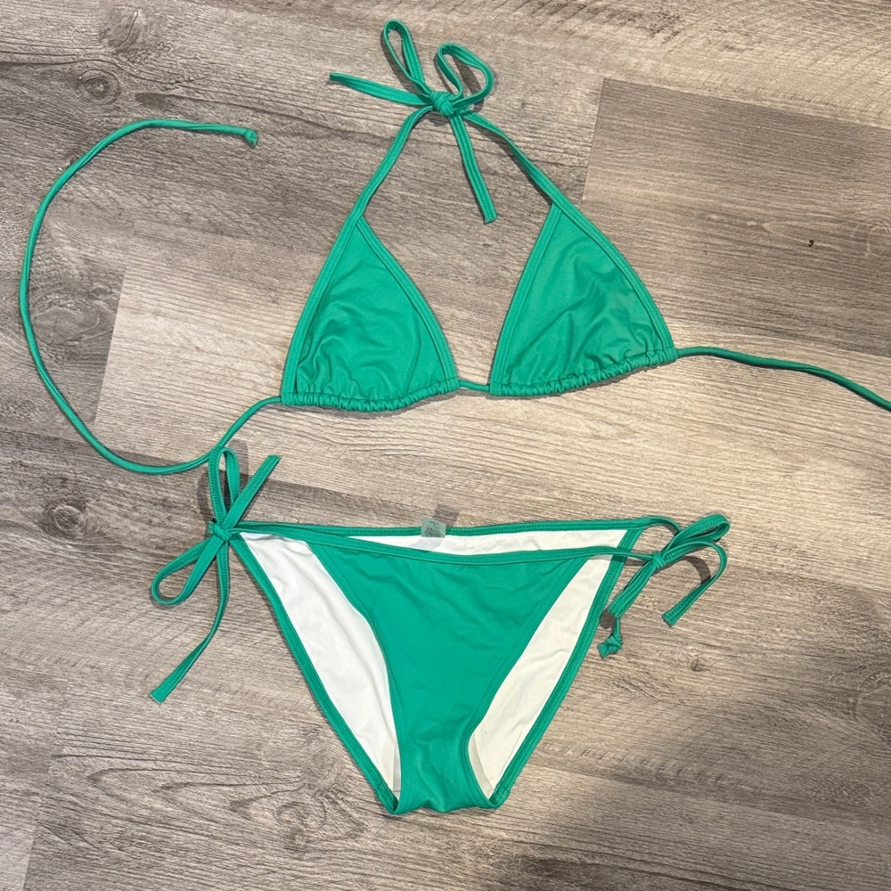 Victoria's Secret Teal Bikini Set